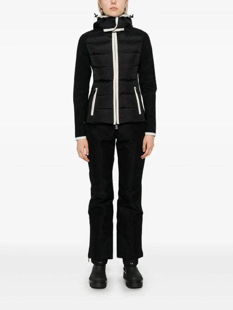Moncler Grenoble padded zip-up jacket - Black