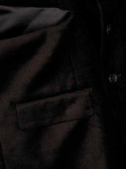 Comme Des Garçons button-up jacket - Black