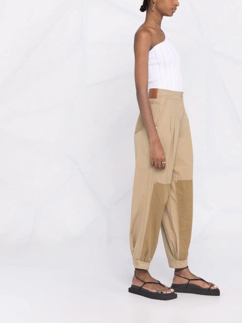 Balmain asymmetric button detail top - White - zdjęcie produktu nr 2