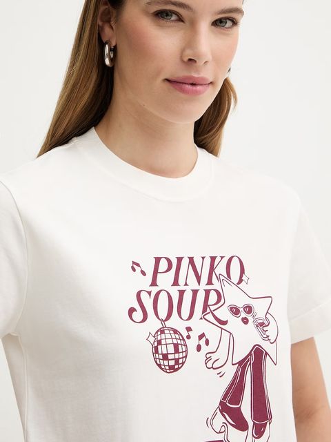 Pinko t-shirt bawełniany