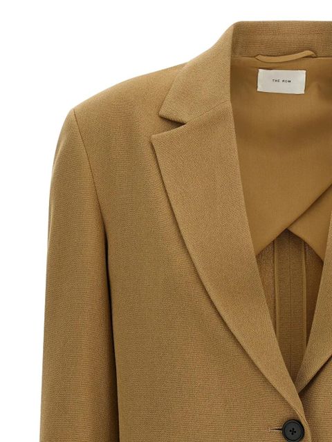 The Row Ezri single-breasted blazer - Neutrals