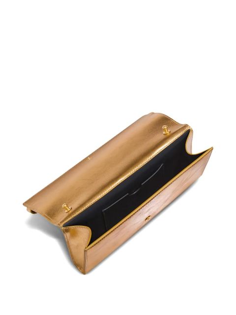 Balmain Shuffle buckle cross body bag - Gold