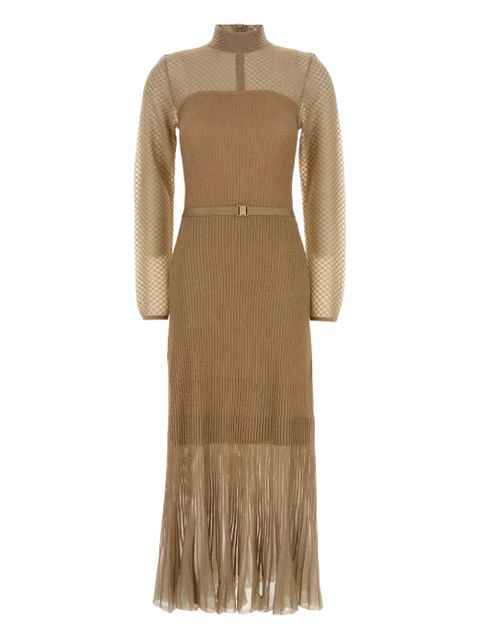 ZIMMERMANN hypnotic two-tone dress - Neutrals - zdjęcie produktu nr 1
