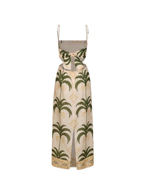 Johanna Ortiz Tactile Winds midi dress - Neutrals - zdjęcie produktu nr 2