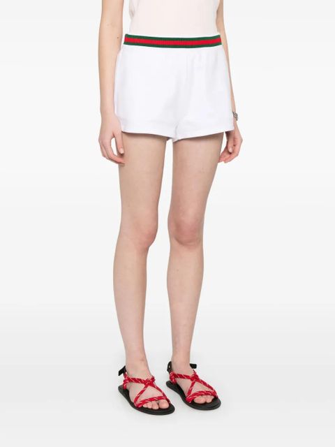 Gucci cotton jersey shorts - White