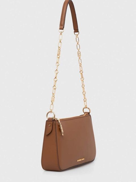 MICHAEL Michael Kors torebka skórzana kolor brązowy