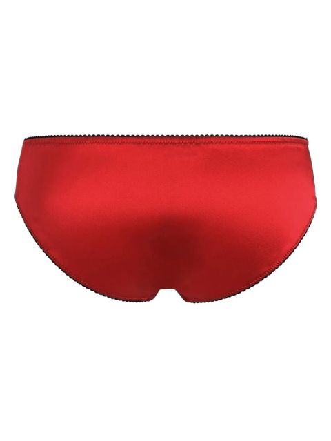 Dolce & Gabbana satin briefs - Red - zdjęcie produktu nr 2