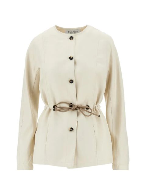 Max Mara button drawstring jacket - Neutrals - zdjęcie produktu nr 1