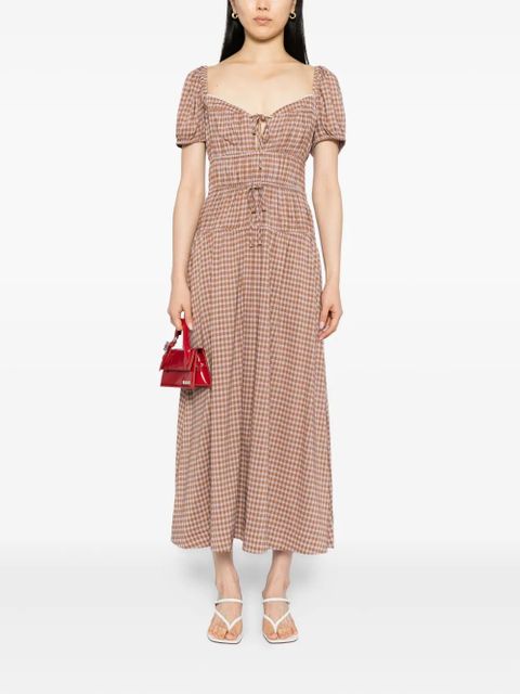 Reformation Rhett dress - Pink - zdjęcie produktu nr 2