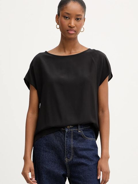 Silvian Heach t-shirt BOLAWE damski kolor czarny GPA25528BL - zdjęcie produktu nr 1