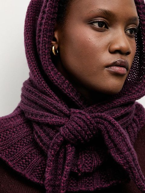 Answear.LAB kaptur z wełną merino