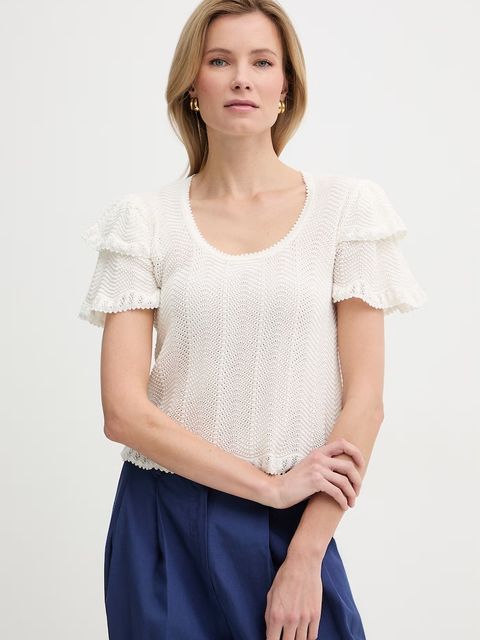 Twinset sweter damski bawełniany - zdjęcie produktu nr 1