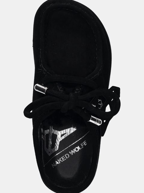 Naked Wolfe kapcie zamszowe Blizzard kolor czarny Blizzard Suede Shearling Black
