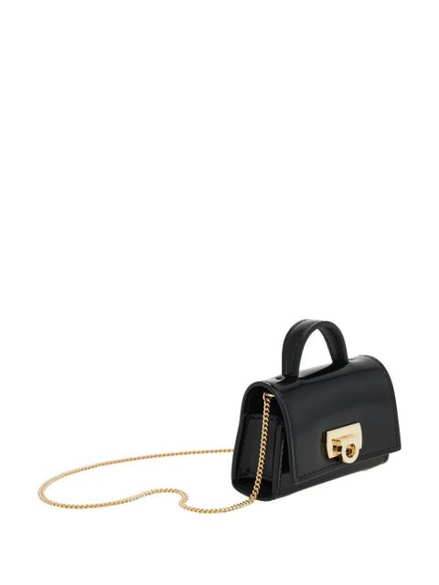 Ferragamo Airpod Pro leather case - Black - zdjęcie produktu nr 2