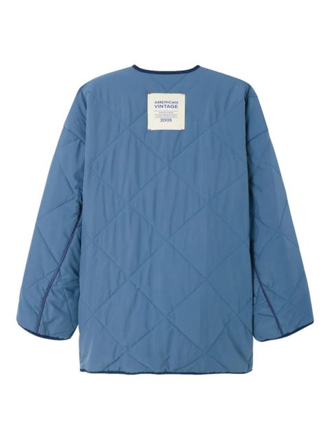 American Vintage Vowbay quilted jacket - Blue