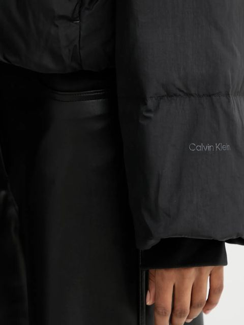 Calvin Klein kurtka puchowa kolor czarny zimowa LV044D518G