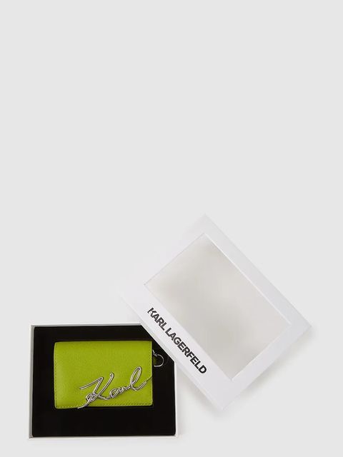 Karl Lagerfeld portfel skórzany K/SIGNATURE