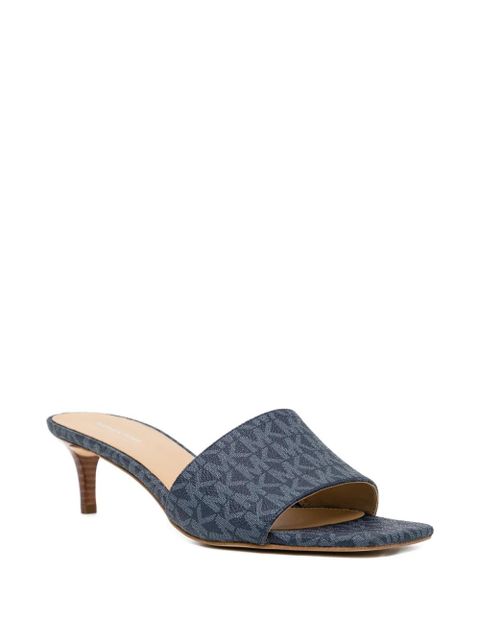 Michael Kors Merriam Kitten heel sandals - Blue - zdjęcie produktu nr 2