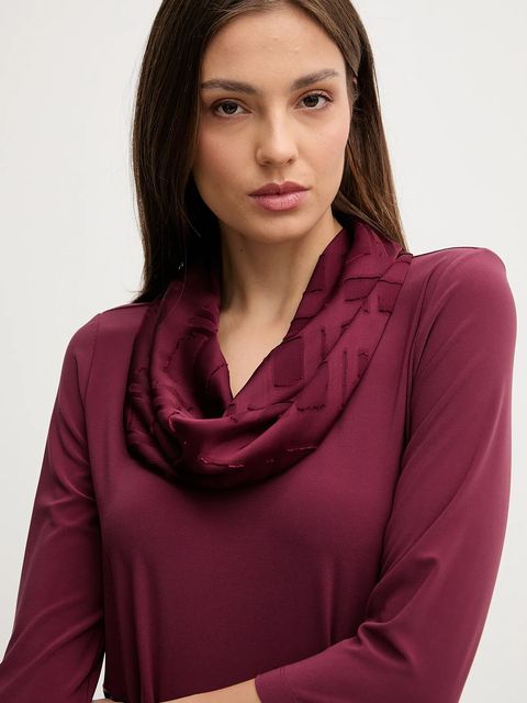 Joseph Ribkoff bluzka damska kolor bordowy gładka 253211