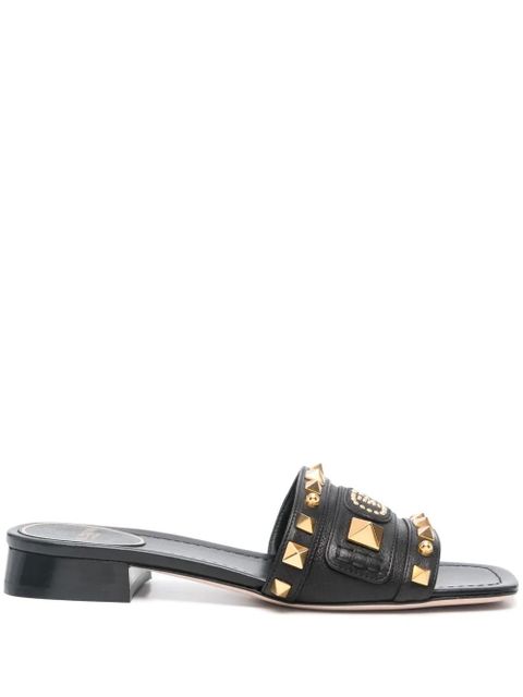 Valentino Garavani Rockstud sandals - Black - zdjęcie produktu nr 1