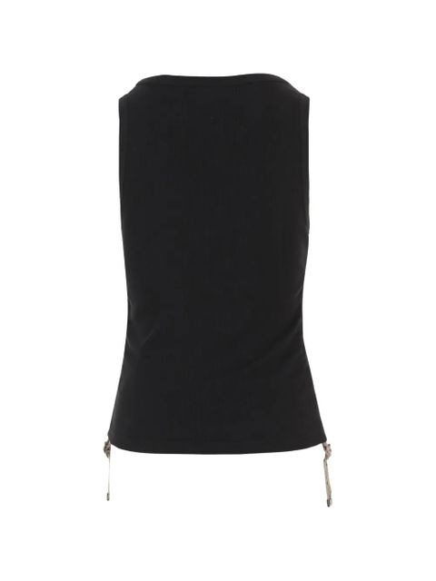 Burberry side-tie top - Black - zdjęcie produktu nr 2