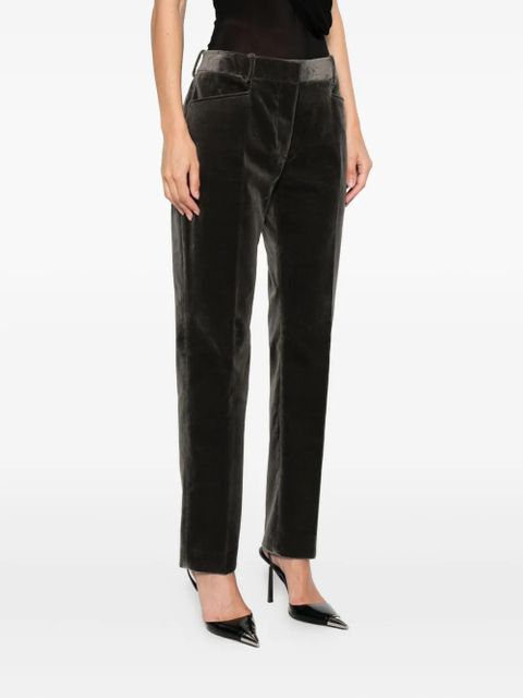 TOM FORD velvet trousers - Grey - zdjęcie produktu nr 2