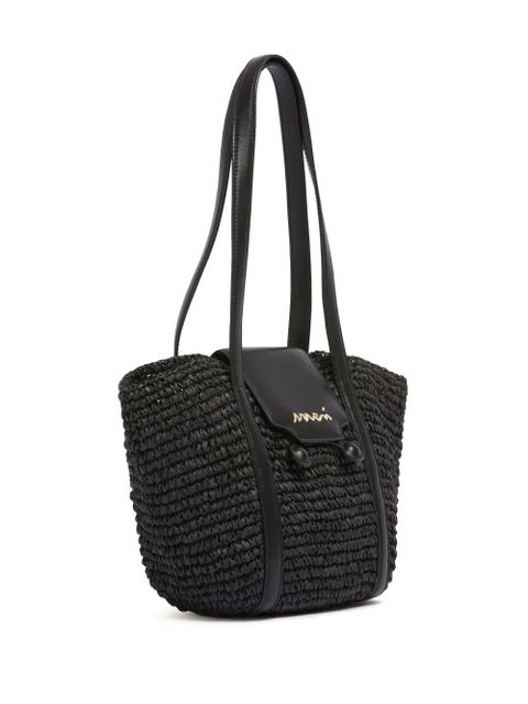 Marni small Trunkaroo beach tote bag - Black