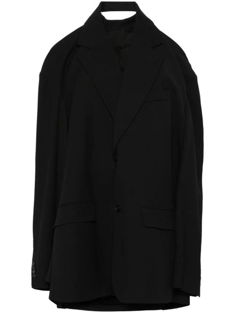 Balenciaga Suspended tailored dress - Black - zdjęcie produktu nr 1