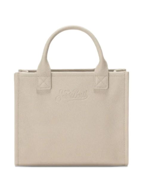 MC2 Saint Barth midi Vanity embossed-logo tote bag - Neutrals - zdjęcie produktu nr 2