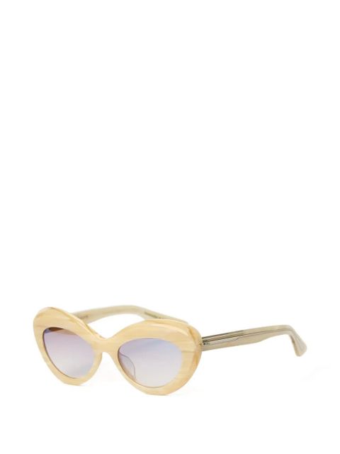 KHAITE oval cat-eye sunglasses - Neutrals - zdjęcie produktu nr 2