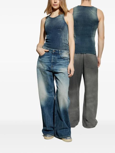 Diesel ribbed-knit top - Blue