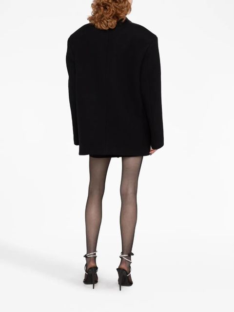 The Attico Glen single-breasted blazer - Black