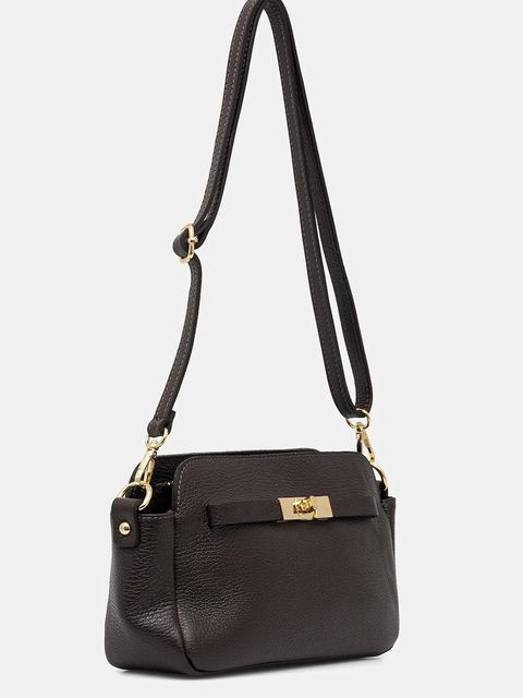 Answear.LAB torebka skórzana kolor brązowy - zdjęcie produktu nr 2