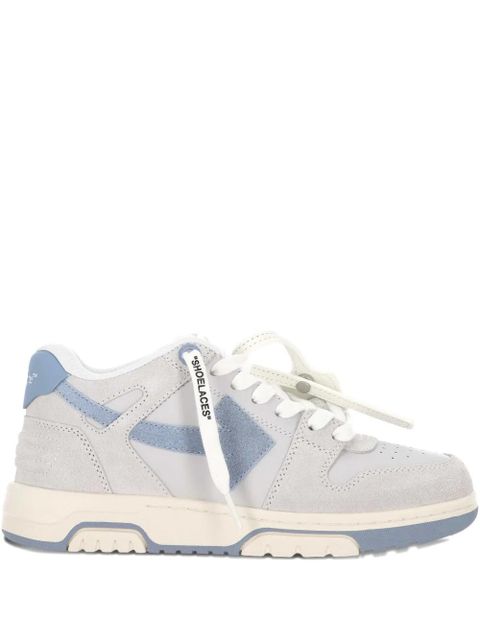 Off-White arrow-brand suede sneakers - Grey - zdjęcie produktu nr 1
