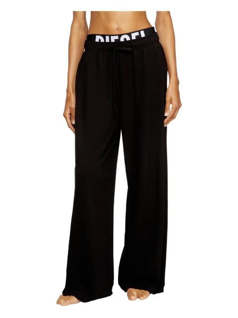 Diesel Leslie-D-Pop logo-print trousers - Black