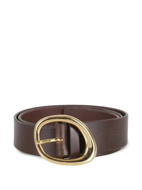 Magda Butrym oval-buckle belt - Brown - zdjęcie produktu nr 2