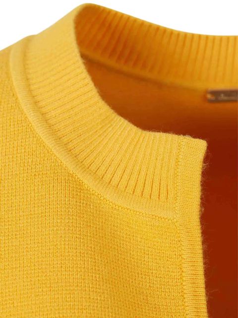 Cult Gaia zip-fastening cardigan - Yellow