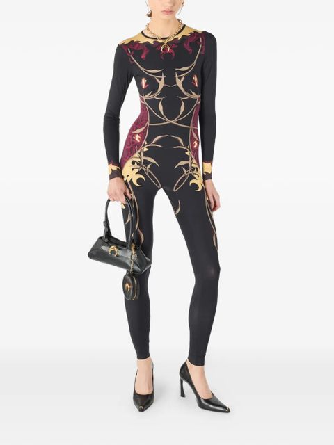 Marine Serre printed jumpsuit - Black - zdjęcie produktu nr 2