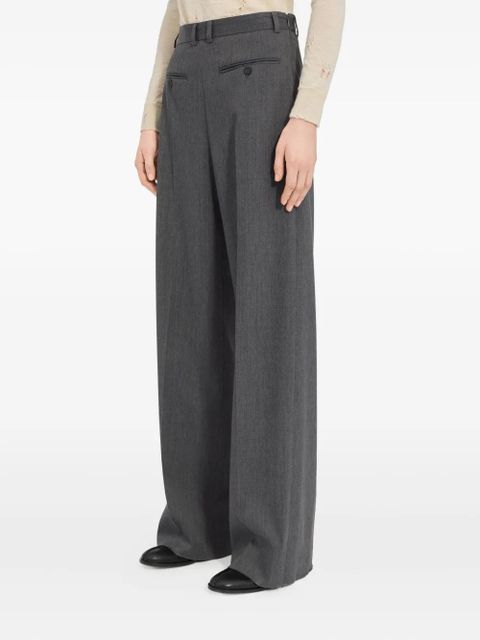 MM6 Maison Margiela high-waisted trousers - Grey