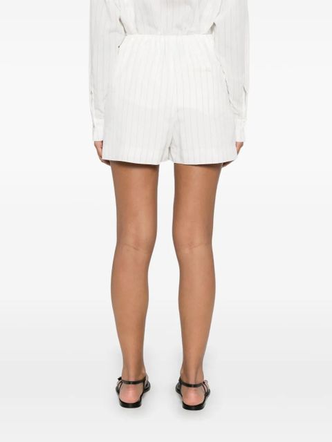 Nanushka striped shorts - White - zdjęcie produktu nr 2