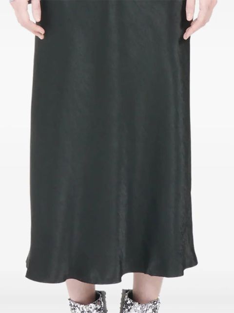 Maison Margiela bias-cut midi skirt - Black