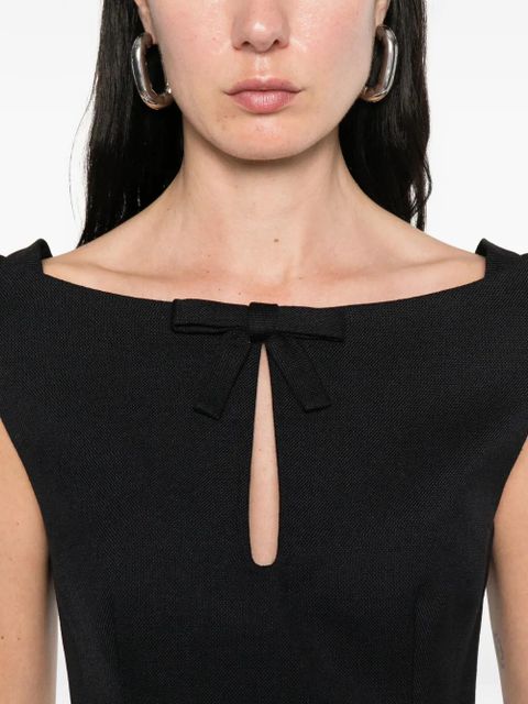 SHUSHU/TONG bow-embellishment blouse - Blue