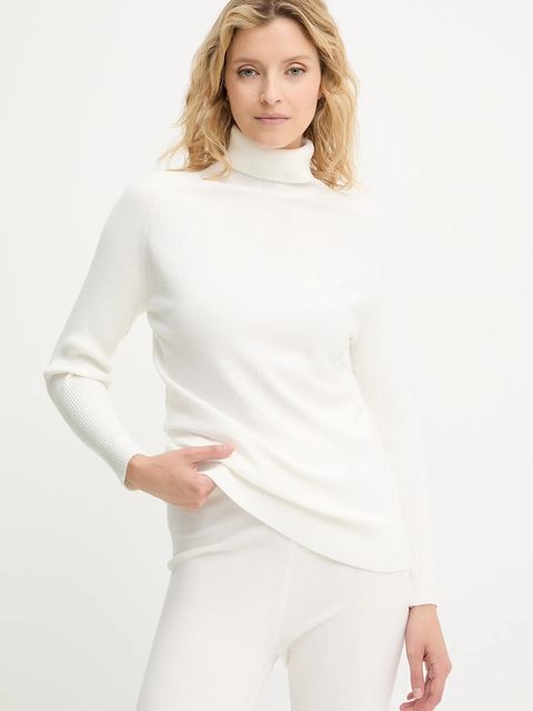 Answear.LAB komplet z wełną damski kolor beżowy