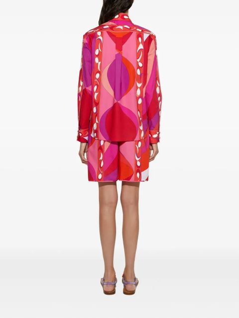 PUCCI Pesci-print shirt - Pink