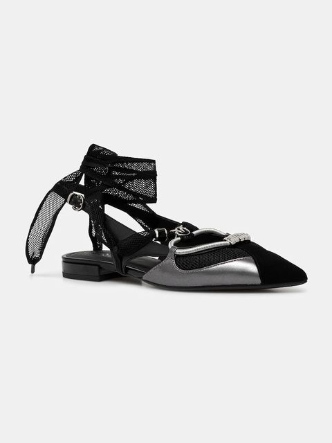 Pinko baleriny skórzane Gianira 30 - zdjęcie produktu nr 1