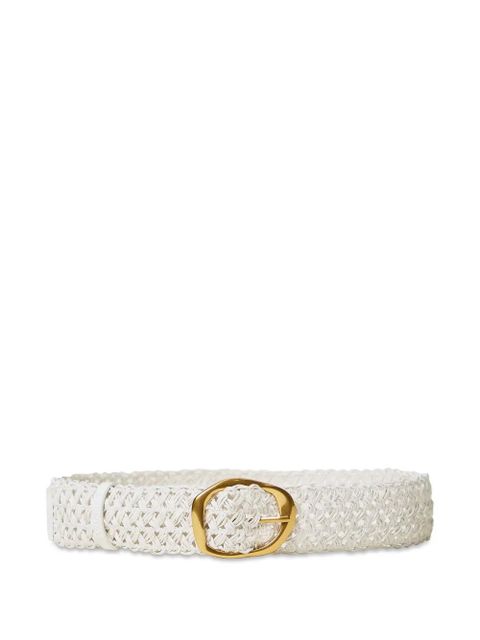 TWINSET interwoven-design belt - White - zdjęcie produktu nr 1