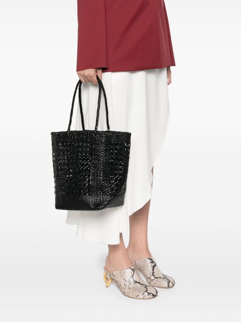 DRAGON DIFFUSION Grace Cannage tote bag - Black