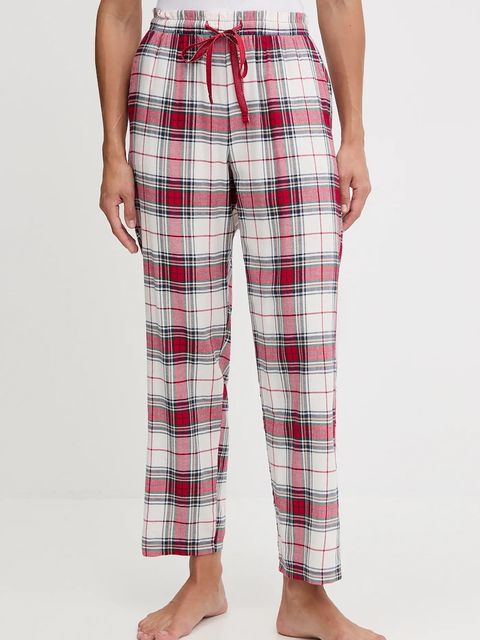 women'secret spodnie piżamowe bawełniane damska kolor czerwony bawełniana 3702289 - zdjęcie produktu nr 1