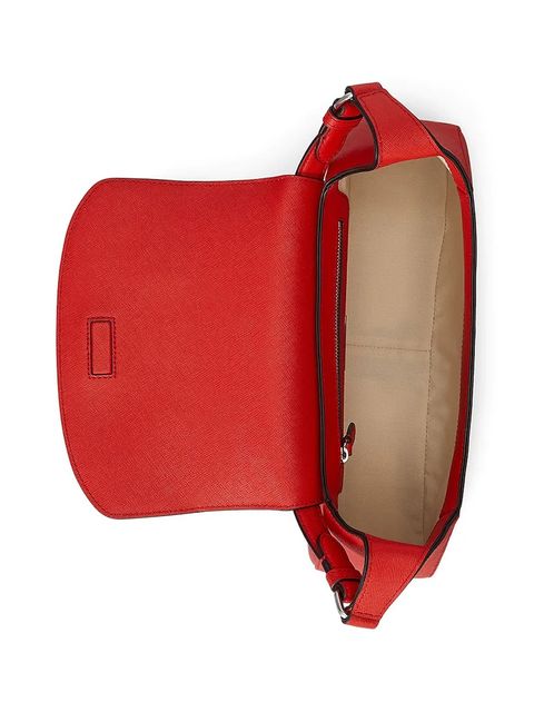 Lauren Ralph Lauren torebka skórzana kolor pomarańczowy 431969364 - zdjęcie produktu nr 2