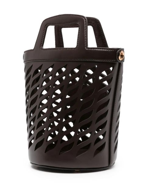 ETRO Coffa leather bucket bag - Brown - zdjęcie produktu nr 2